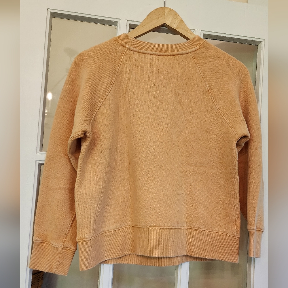 Yellow cropped sweatshirt Free People